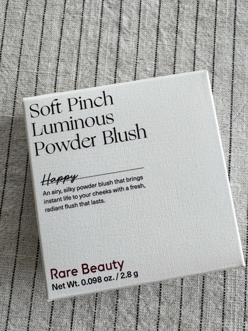 Rare Beauty Soft Pinch Luminous Powder Blush – Happy | NEW IN BOX